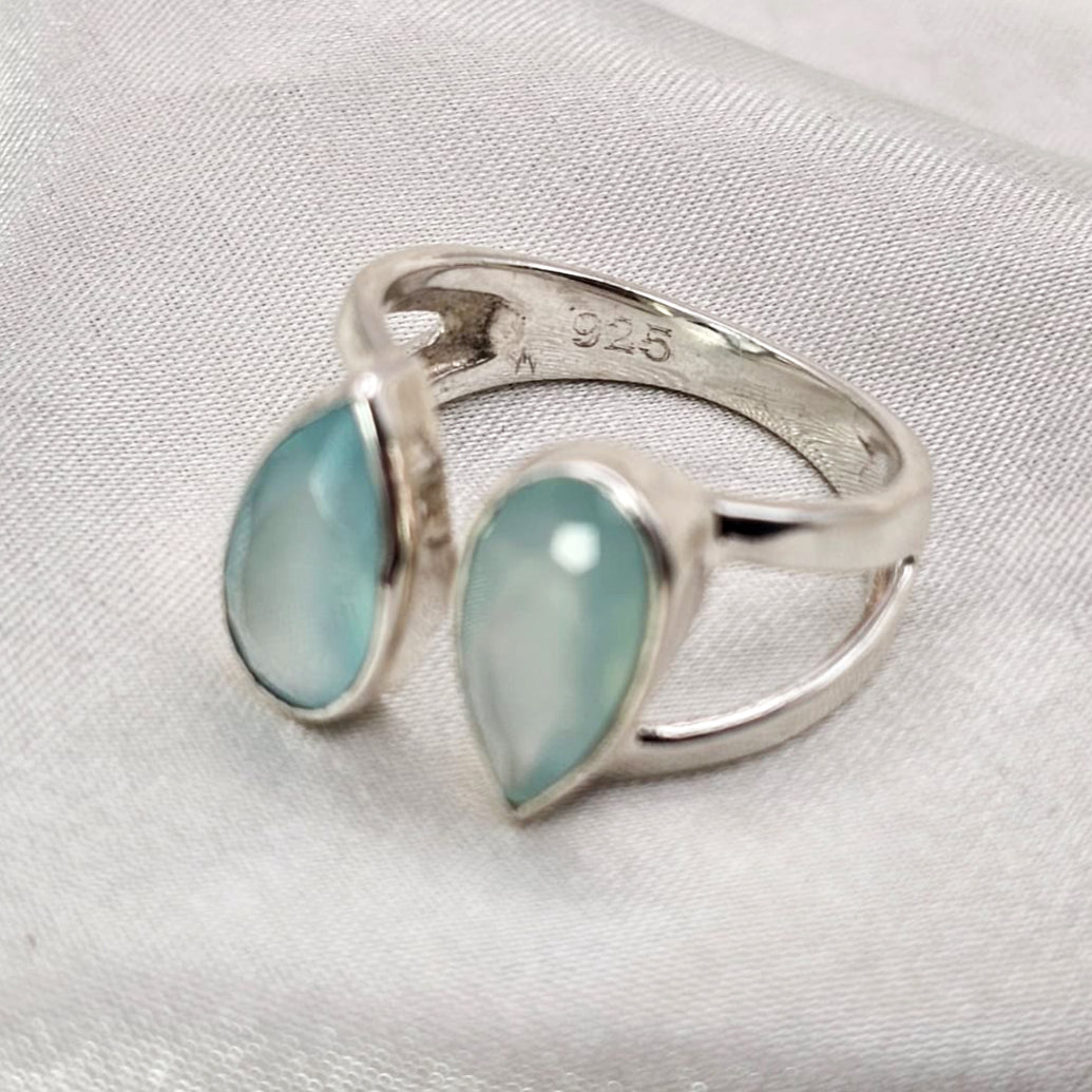 Blue Onyx Wrap Around Ring image 2