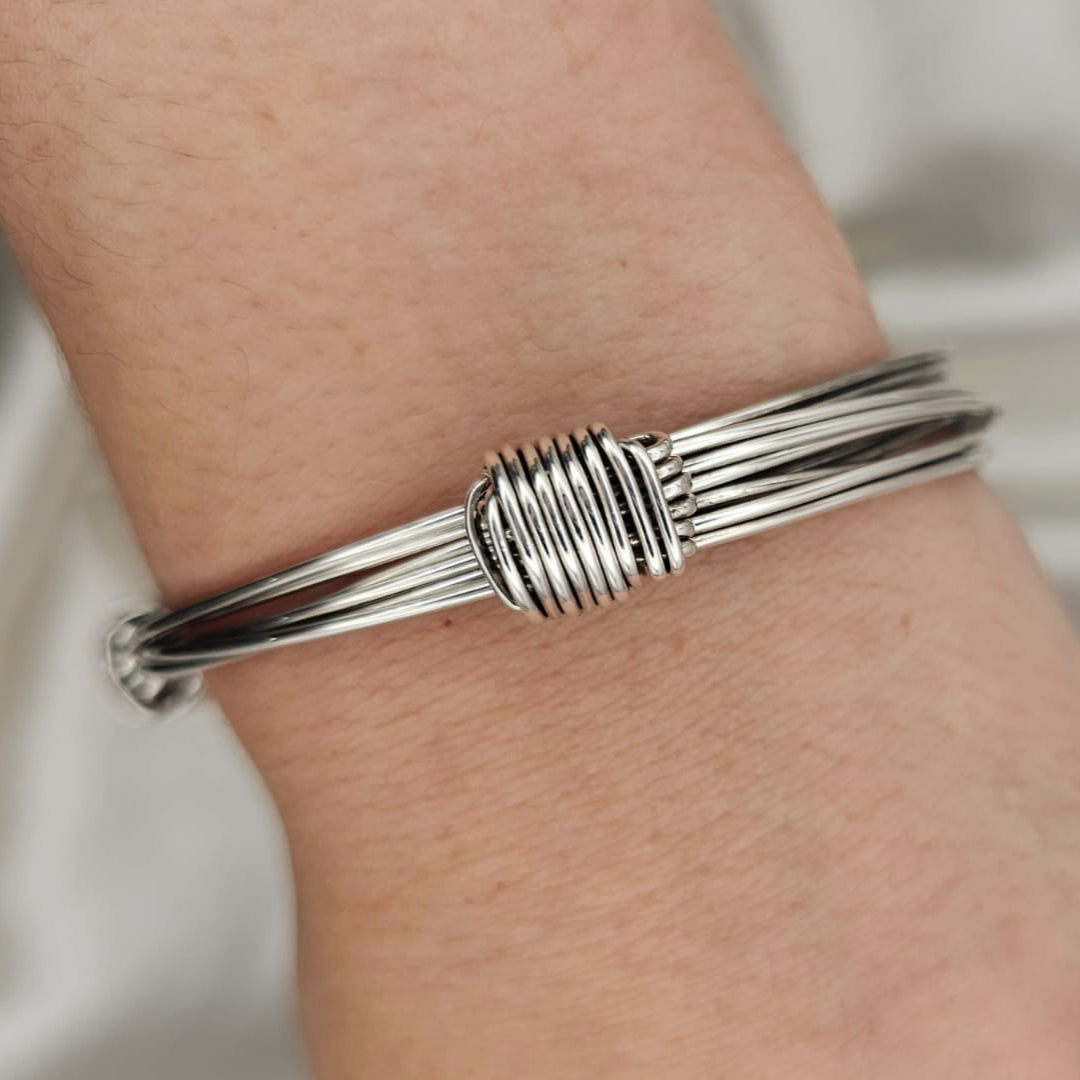 Adjustable Coil Wire Bangle image 5