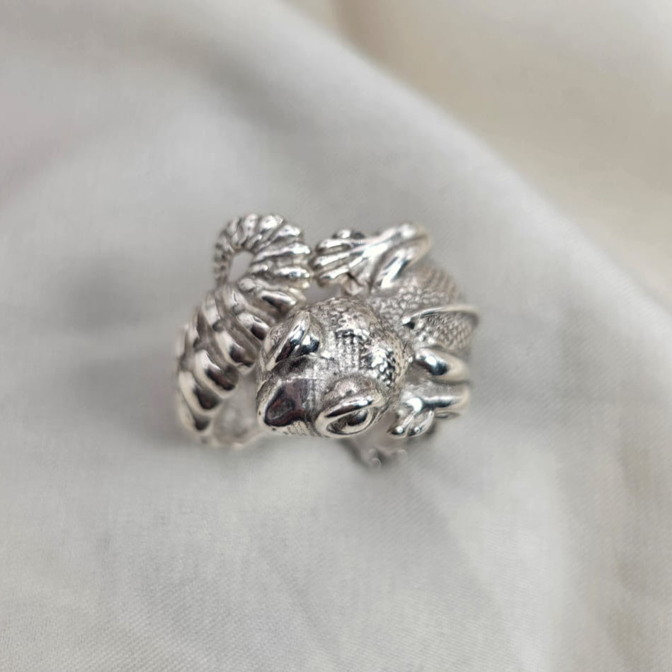 Leopard Gecko Wrap Ring image 9