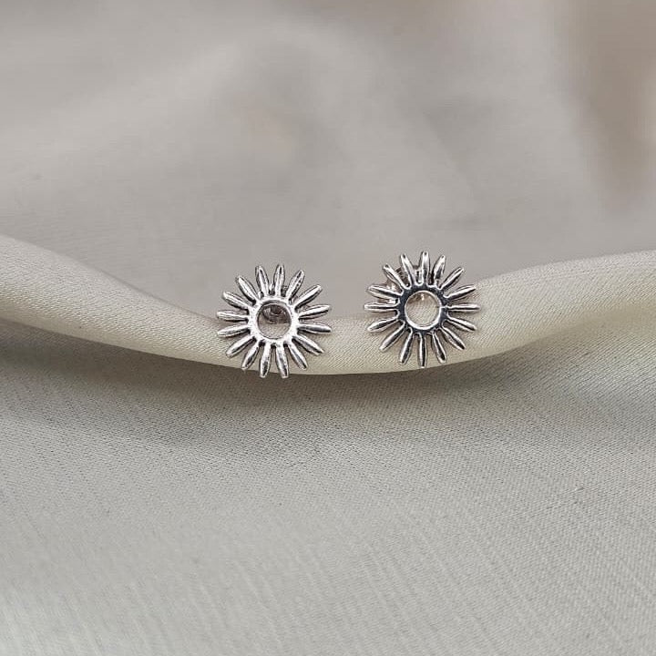 Sunburst Stud Earrings