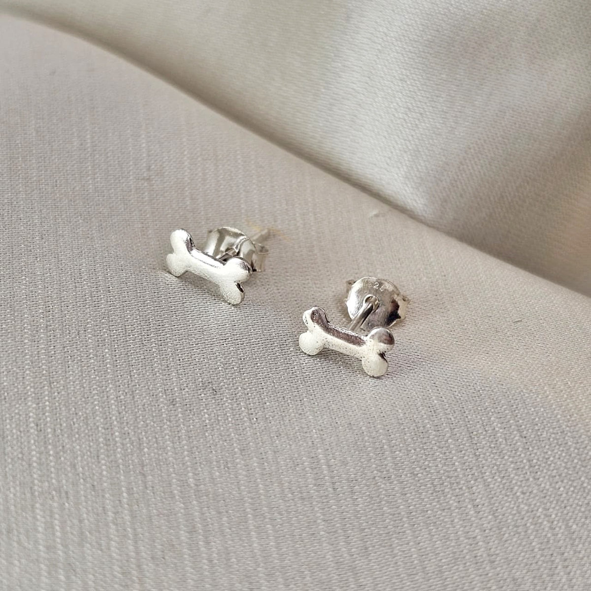 Bone Stud Earrings