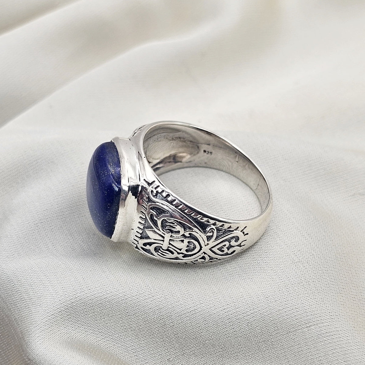 Lapis Lazuli Statement Ring