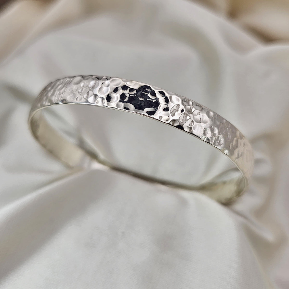 Hammered Bangle