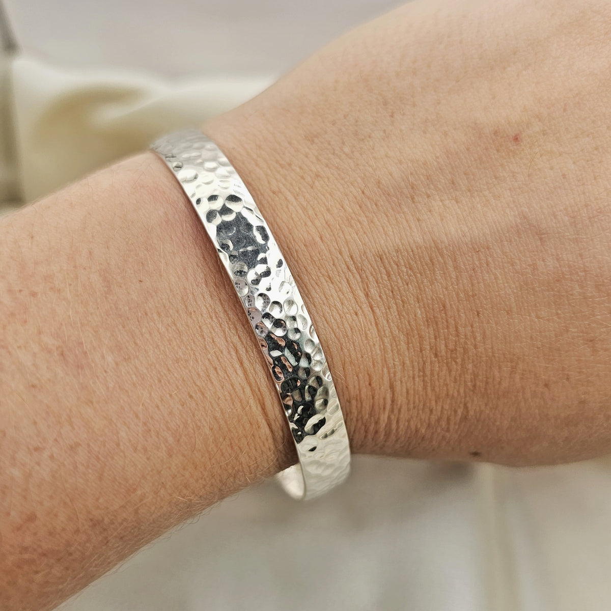 Hammered Bangle
