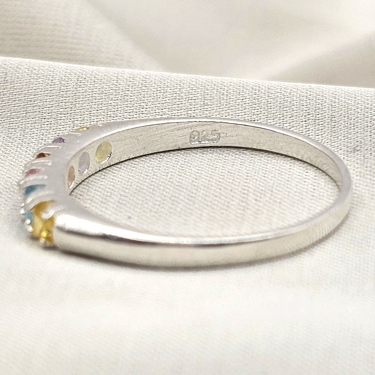 Pastel Cubic Zirconia Ring image 5