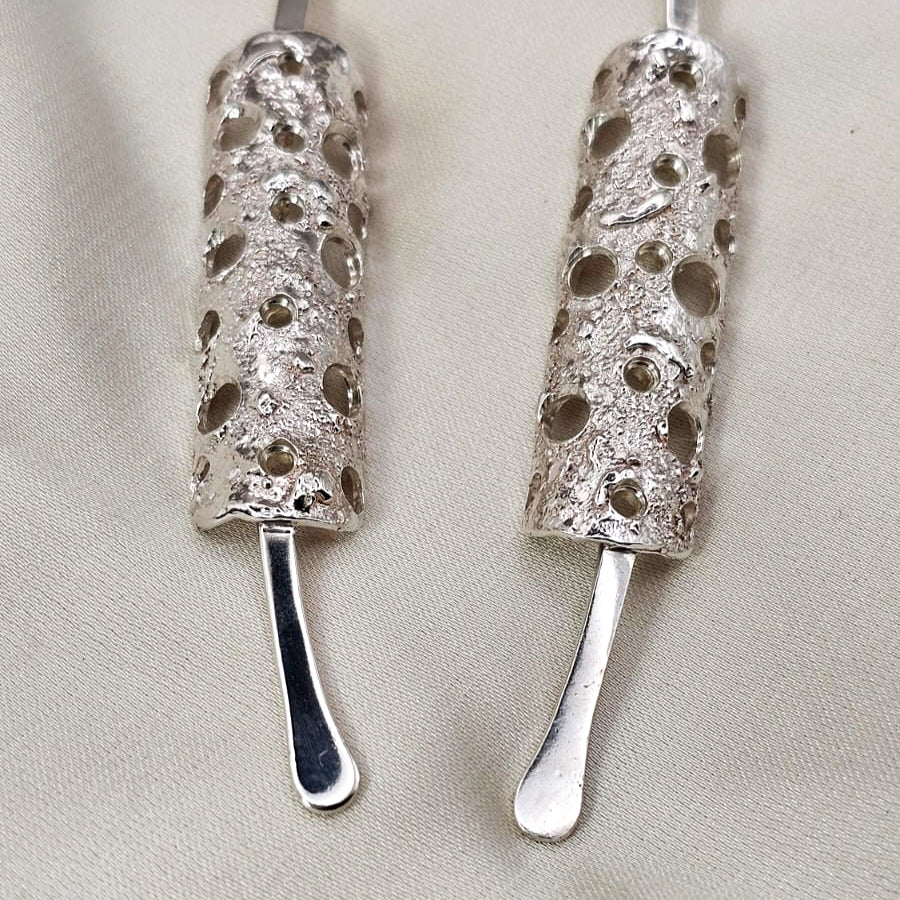 Honeycomb Earrings image 2