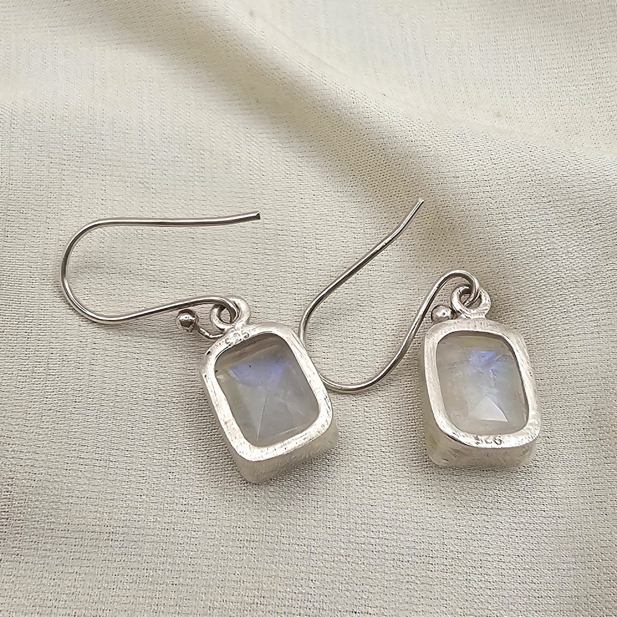 Moonstone Drop Earrings image 4