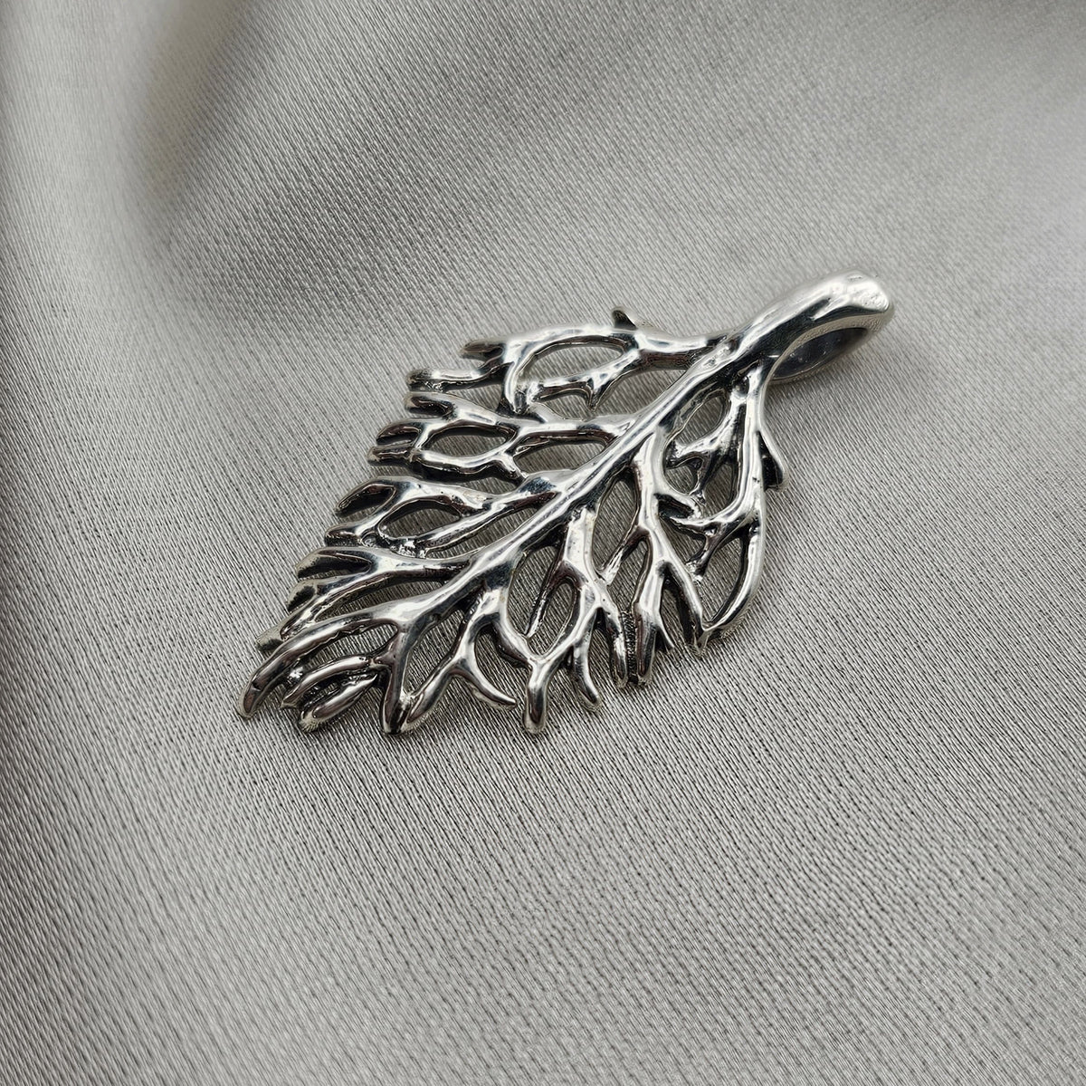 Open Leaf Pendant