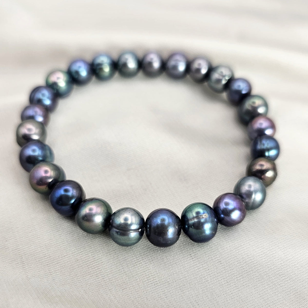 Peacock Pearl Bracelet image 4