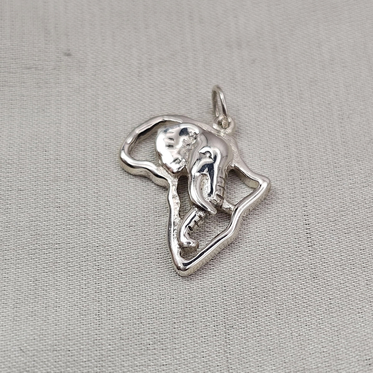Africa Elephant Pendant