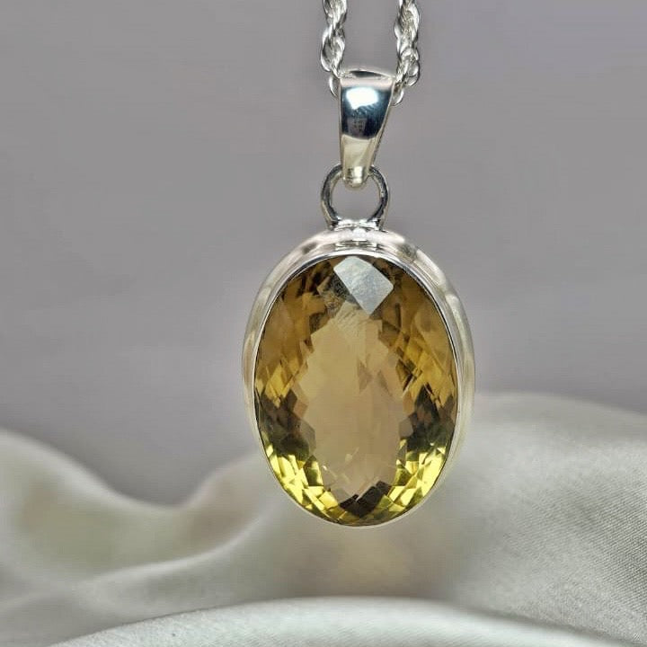 Lemon Quartz Pendant